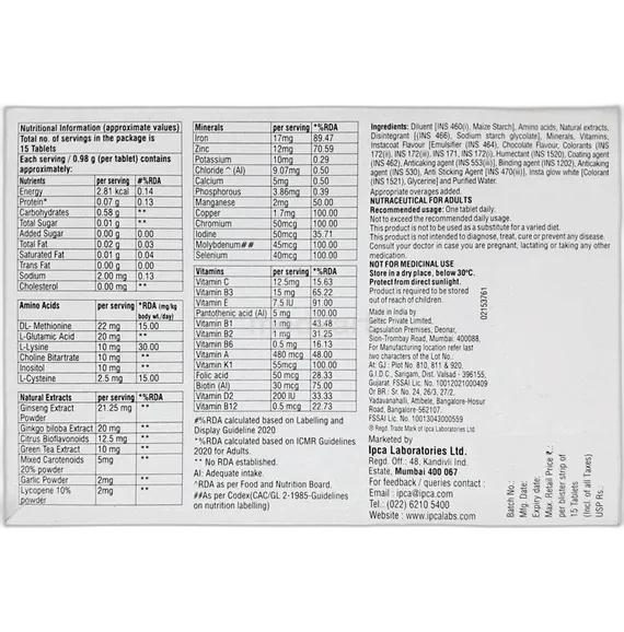 rx plus capsule 15's